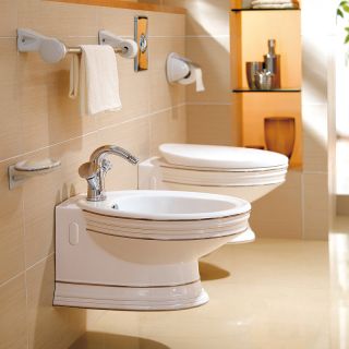 Биде CeramaLux Lux Classic  1413 подвесное белое